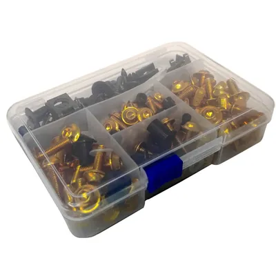 TORNILLOS UNIVERSALES DORADOS