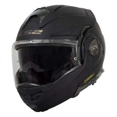 CASCO ABATIBLE LS2 ADVANT X SOLID NGO MATE FF901 L