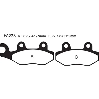 ZAPATA FA228HH EBC