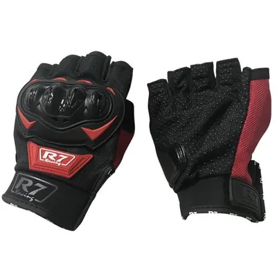 GUANTES VEL R7 RACING L ROJO R7-3