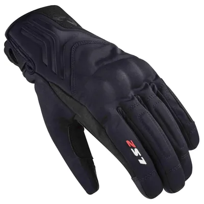 GUANTES VEL LS2 L NEGRO JET 2 TEXTIL