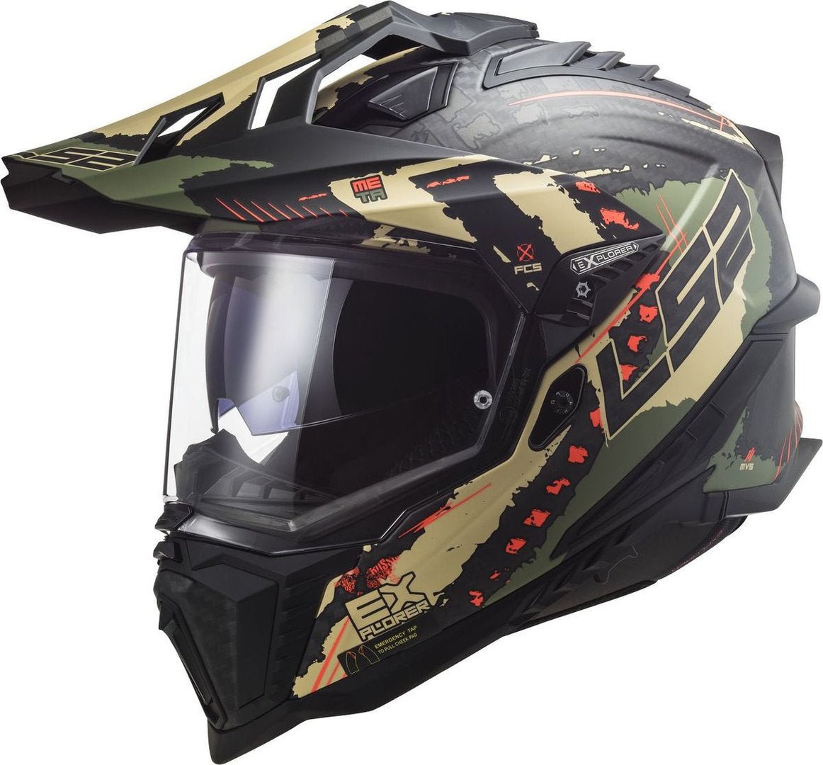 CASCO CROSS CITY LS2 EXPLORER EXTEND M VDE MILITAR MATE MX701