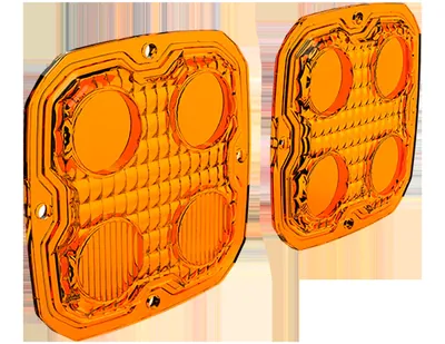 DENALI TRIOPTIC LENS KIT FOR D4 LED LIGHTS SELECTIVE YELLOW