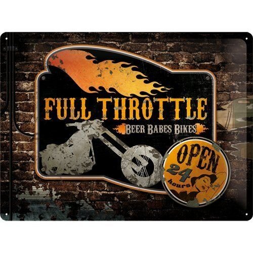 CARTEL 30 X 40 FULL THROTTLE