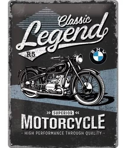 CARTEL 30X40 BMW CLASSIC LEGEND