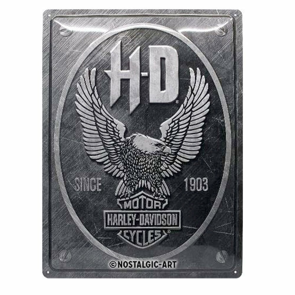 CARTEL 30X40 HARLEY DAVIDSON METAL EAGLE