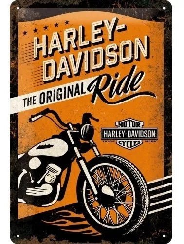 CARTEL 20 X 30 HARLEY THE ORIGINAL RIDE