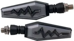 DIRECCIONAL IRON RACING LED BI-COLOR AMARILLO/BLANCO