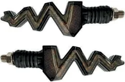 DIRECCIONAL IRON RACING LED BI-COLOR AMARILLO/BLANCO