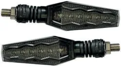 DIRECCIONAL IRON RACING LED BI-COLOR AMARILLO/BLANCO