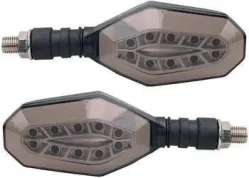 DIRECCIONAL IRON RACING LED BI-COLOR AMARILLO/BLANCO