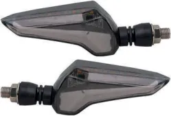 DIRECCIONAL IRON RACING LED BI-COLOR AMARILLO/BLANCO