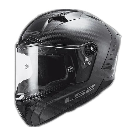 CASCO CERRADO LS2 THUNDER C SOLID L CARBON FF805
