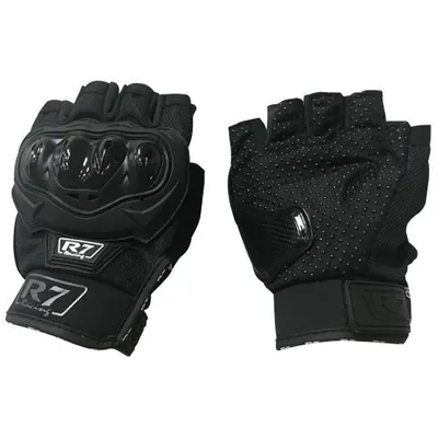 GUANTES VEL R7 RACING L NEGRO R7-3
