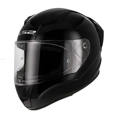 CASCO CERRADO LS2 RAPID II SOLID L NEGRO FF353