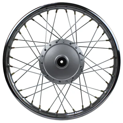 RIN RODA DEL 18 YBR125 COMPLETO  RAYOS