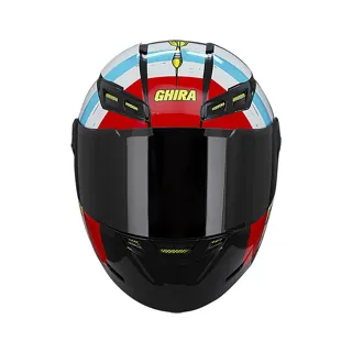 CASCO GHIRA GHEVOLV S AMARILLO DARTS CERRADO MICA HUMO