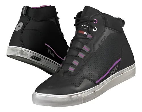 BOTAS LS2 #39 NGO/PURPURA ZOE P/DAMA