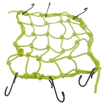 RED ELASTICA RODA 30X30CM VERDE FLUORESCENTE RODA