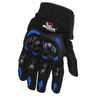 GUANTES RODA M AZUL CON LIMPIA MICA/TOUCHSCREEN