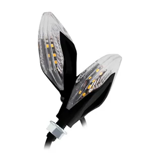 DIRECCIONAL RODA DEL/TRAS AMULETO BLANCO CON LUZ CUARTO MULTICOLOR LED SET 12V