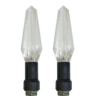 DIRECCIONAL RODA DEL/TRAS CRISTAL BLANCO LED SET 12V