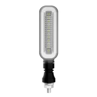 DIRECCIONAL RODA DEL/TRAS GLIDER SECUENCIAL CON LUZ CUARTO BLANCO LED SET 12V