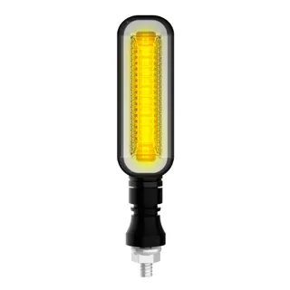 DIRECCIONAL RODA DEL/TRAS GLIDER SECUENCIAL CON LUZ CUARTO AMBAR LED SET 12V