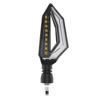 DIRECCIONAL RODA DEL/TRAS BICOLOR SECUENCIAL CON LUZ CUARTO AMBAR LED SET 12V