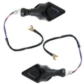 DIRECCIONAL RODA DEL/TRAS DIAMANTE SECUENCIAL CON LUZ CUARTO AMBAR LED SET 12V