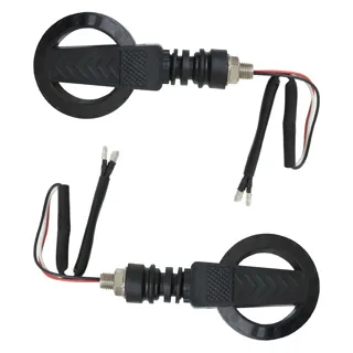 DIRECCIONAL RODA DEL/TRAS SECUENCIAL ARO BLANCO LED SET 12V