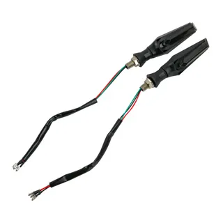 DIRECCIONAL RODA DEL/TRAS SECUENCIAL A01 CON LUZ CUARTO BLANCO LED SET 12V