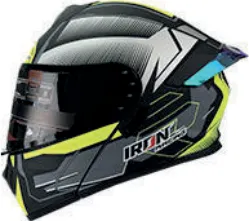 CASCO IRON RACING BOTECE XL PHANTOM XL AMARILLO ABATIBLE