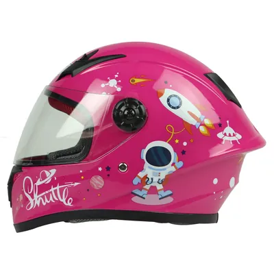 CASCO R7 RACING JUNIOR ASTRONAUTA L ROSA CERRADO R7-506