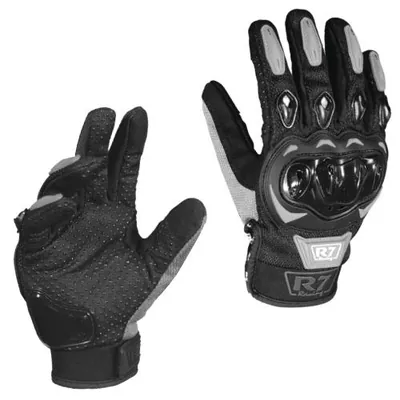 GUANTES VEL R7 RACING L GRIS R7-2 TOUCH