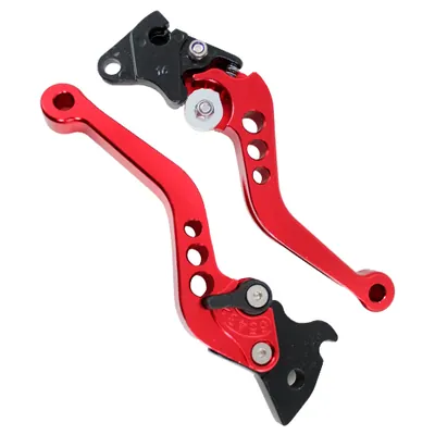 MANIJA EMBRAGUE Y FRENO ALUMINIO ROJO 125Z/IT DT200 SP 17-21 XTREME