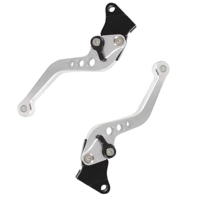 MANIJA EMBRAGUE Y FRENO ALUMINIO PLATA FT125 XTREME
