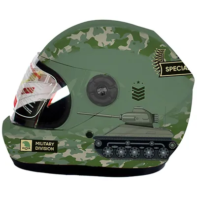 CASCO ALESSIA INFANTIL CERRADO C/LUZ SPECIAL FORCE BRILLANTE