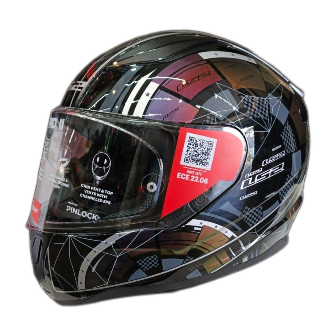 CASCO CERRADO LS2 RAPID II TECH 2.0 M CHAMELEON FF353