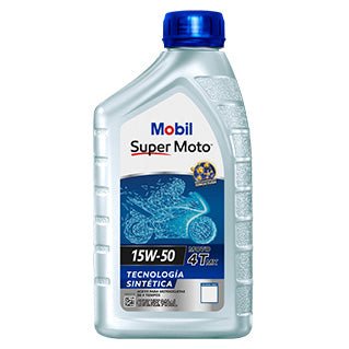 ACEITE MOBIL SUPER MOTOS 4T 15W50 .946ML