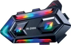 AUDIFONO BLUETOOTH 5.3 IMPERMEABLE 1000 MAH 10 M LED RGB