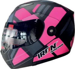 CASCO IRON RACING XROSA S MICA AHUMADA IR108II DOT