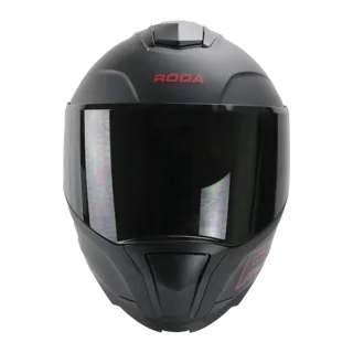 CASCO RODA REVENGE PRO XXL NEGRO MATE MICA HUMO ABATIBLE SVS