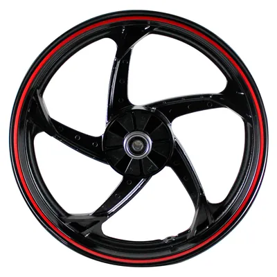 RIN ALESSIA TRAS 17 RT200 15-16/ 3 00X17 NEGRO/ROJO 3 00X17