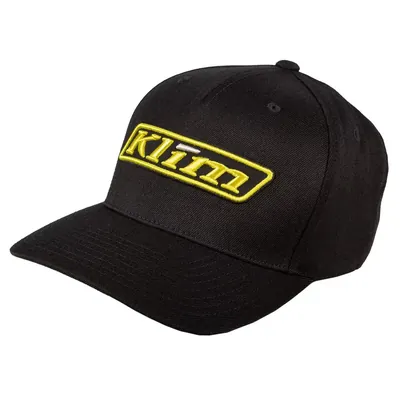 KLIM CORP HAT BLACK - YELLOW