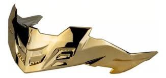 SPOILER/ALERON DORADO PARA CASCO OBSIDIAN