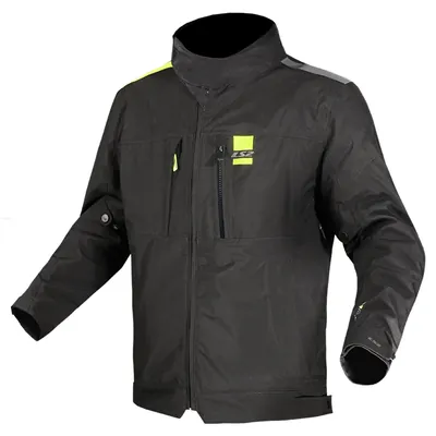 CHAMARRA DEPORTIVA LS2 L NEGRO TITANIUM TEXTIL