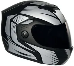 CASCO IRON RACING AIRFOIL M GRIS IR108II DOT MICA AHUMADA ABATIBLE
