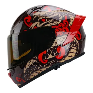 CASCO RODA DRIFT L ROJO MAMBA CERRADO MICA HUMO SVS