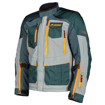 CARLSBAD JACKET XL PETROL - STRIKE ORANGE